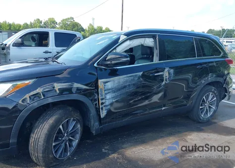 2019 Toyota Highlander Xle из США, поврежденный, VIN 5TDKZRFH1KS338068